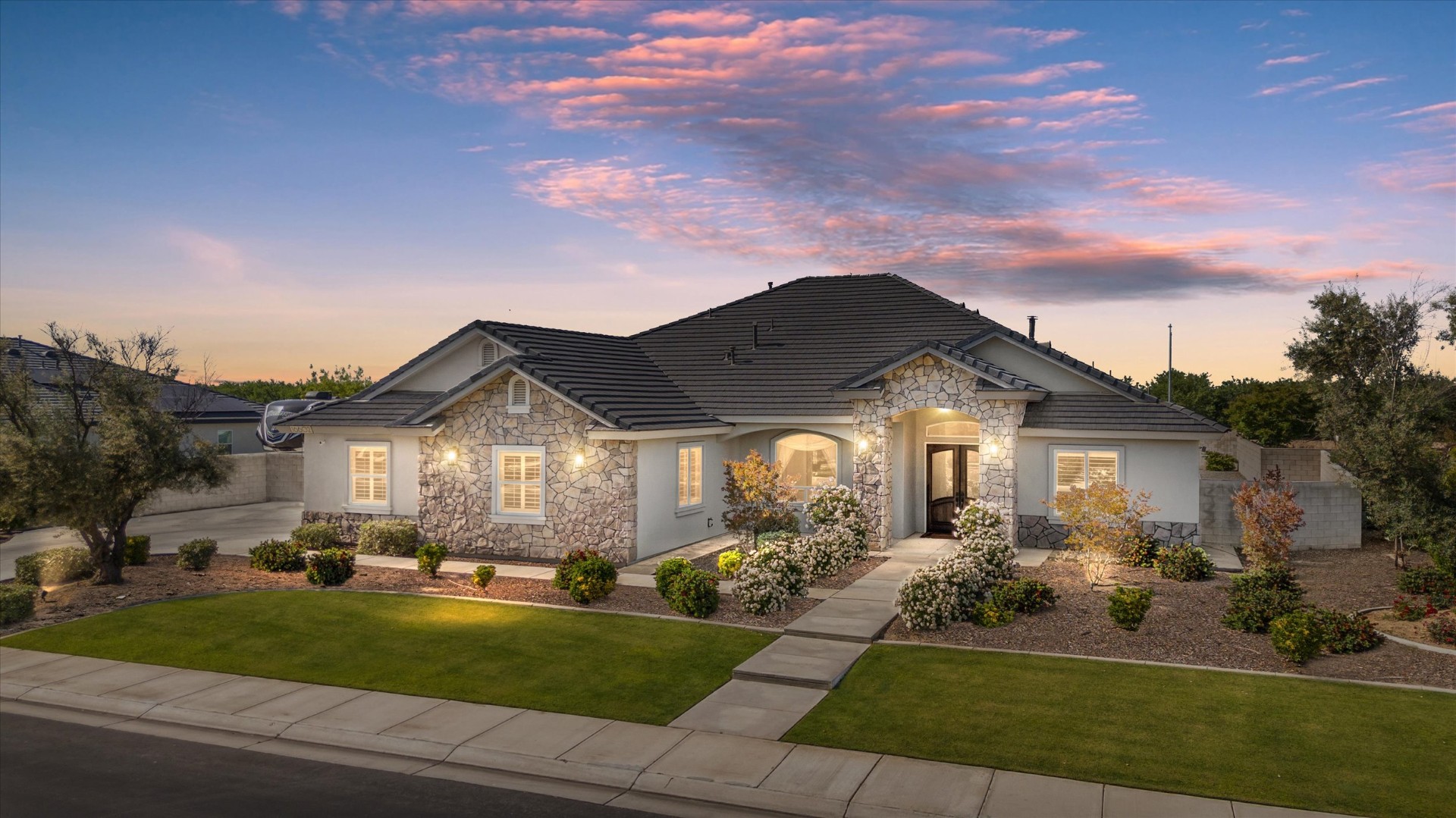 Luxury Home at Night