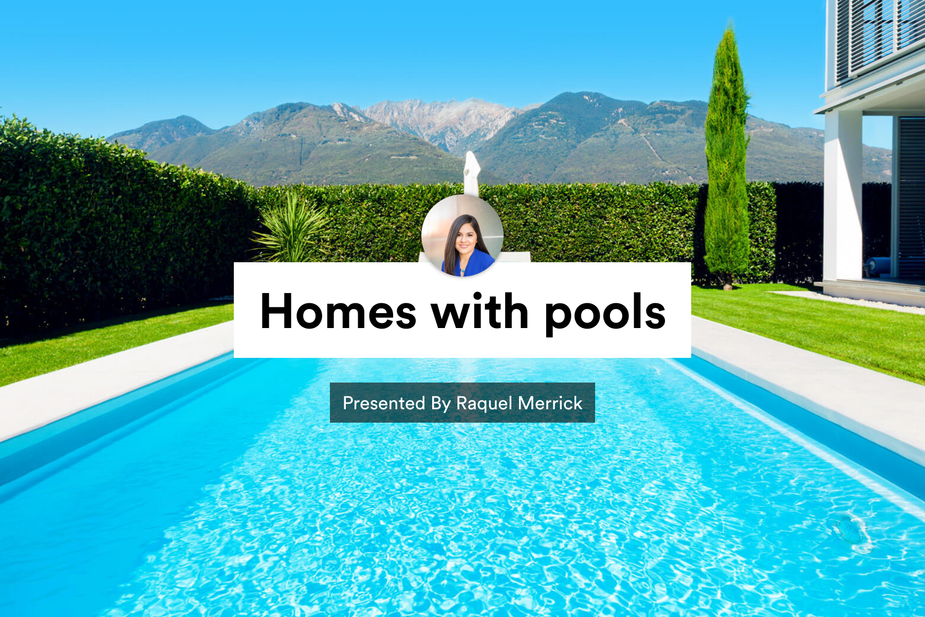 Homes With Pools in Bakersfield, Ca header image.