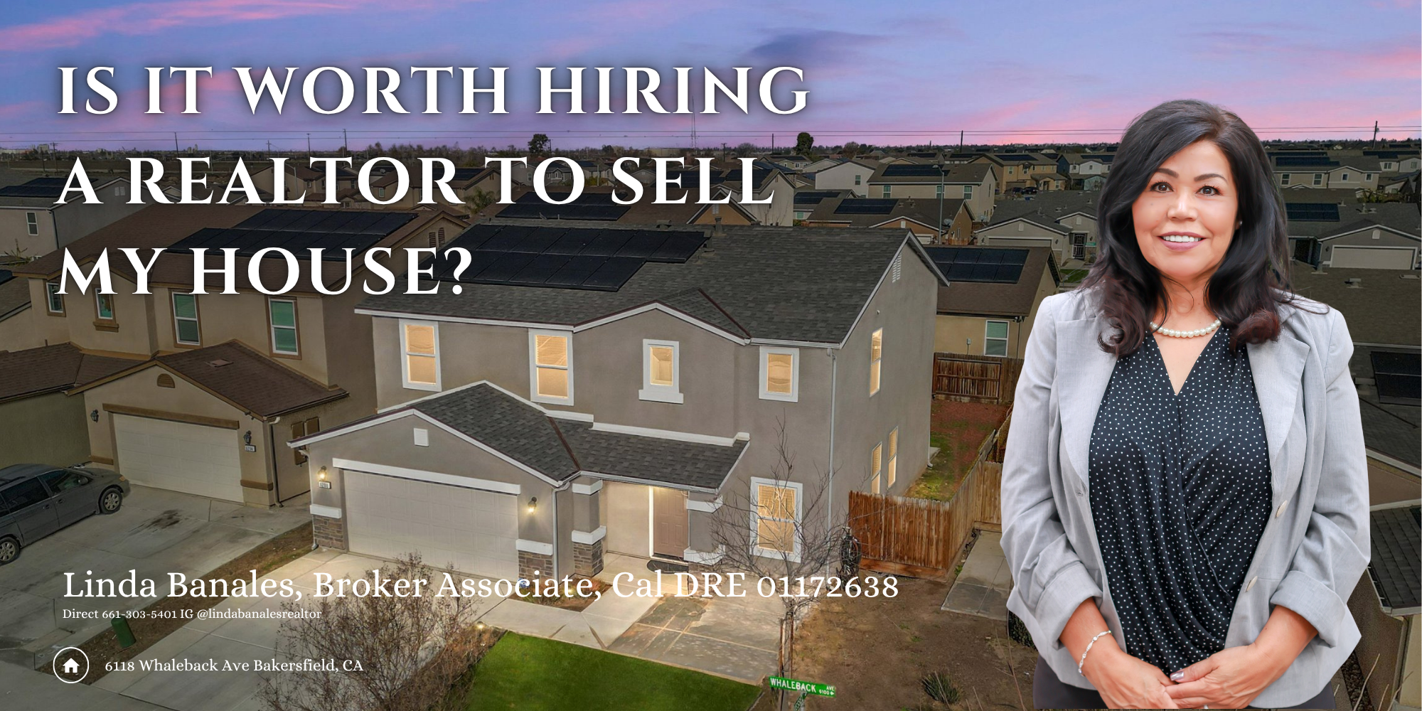 If you’re thinking about selling your home in Bakersfield, you might be wondering: What’s Included When I Hire a Realtor to Sell My Home? header image.