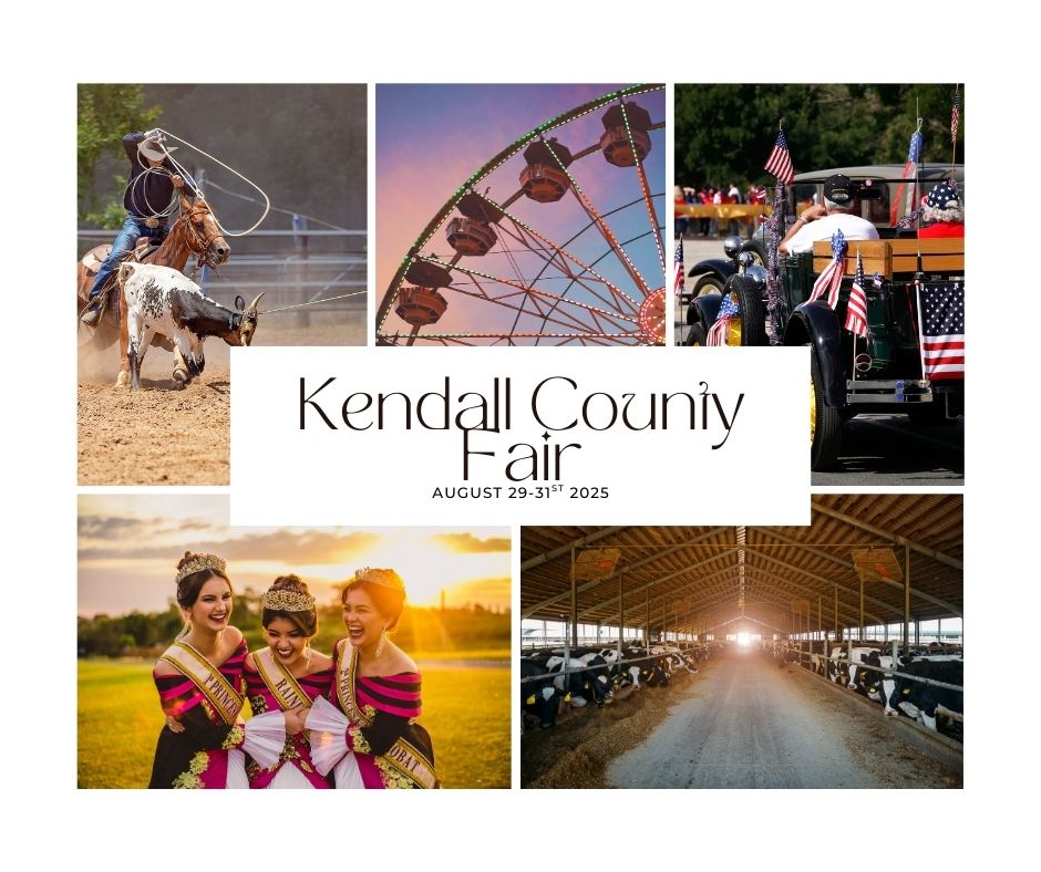 🎡 119th Annual Kendall County Fair – Boerne, Texas (August 29–31, 2025) header image.