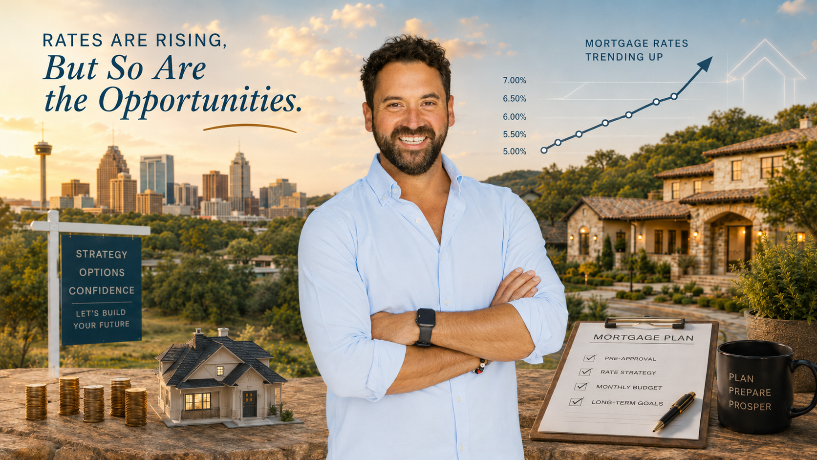 Mortgage rates just jumped. What does that actually mean for San Antonio buyers and sellers? header image.
