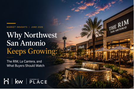 Northwest San Antonio growth near The RIM and La Cantera