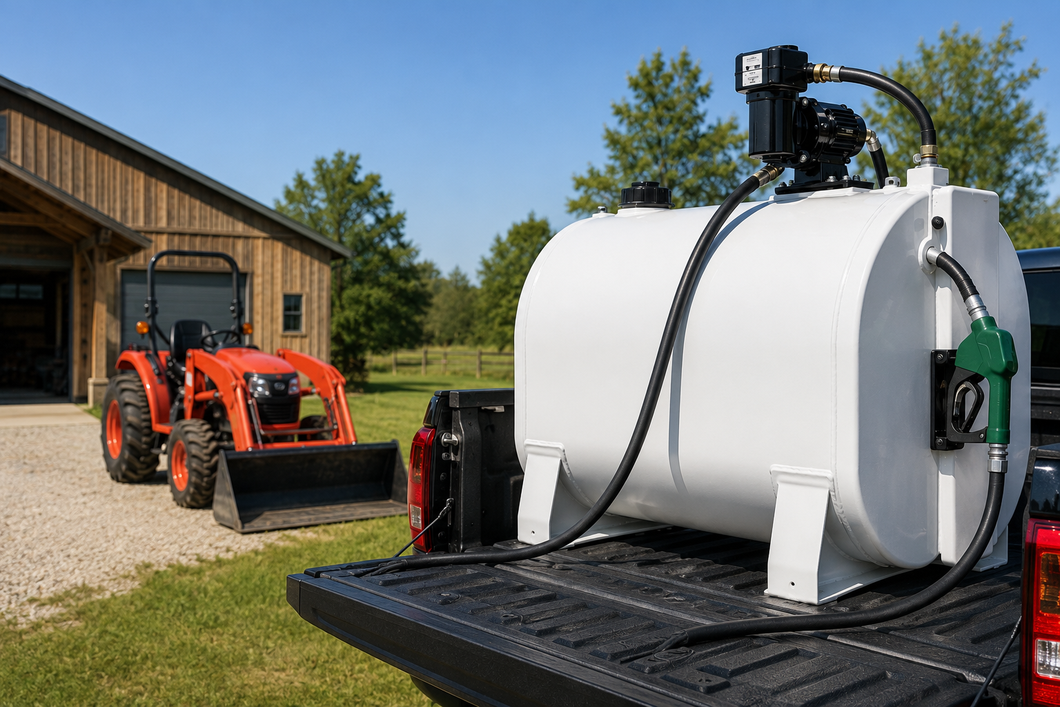 Transfer Tanks vs. Fuel Cans: Which Option Makes More Sense? header image.