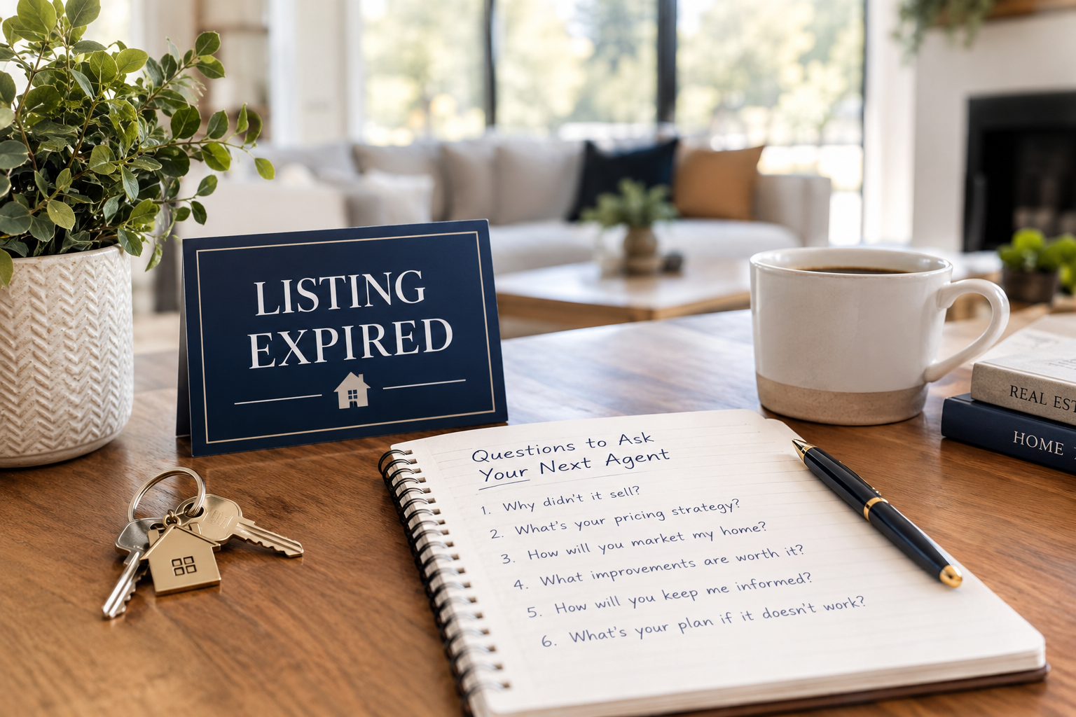 Your Home Didn’t Sell. What Should You Ask Before You Relist? header image.
