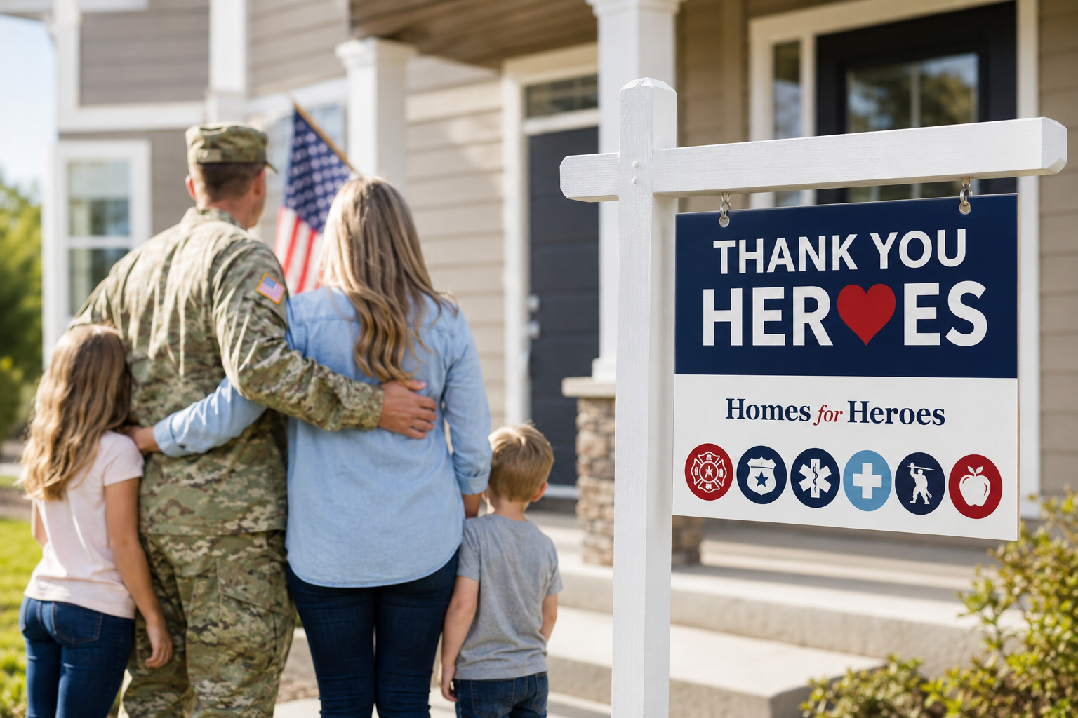 A Homebuying Program That Gives Back to the People Who Serve Our Communities header image.
