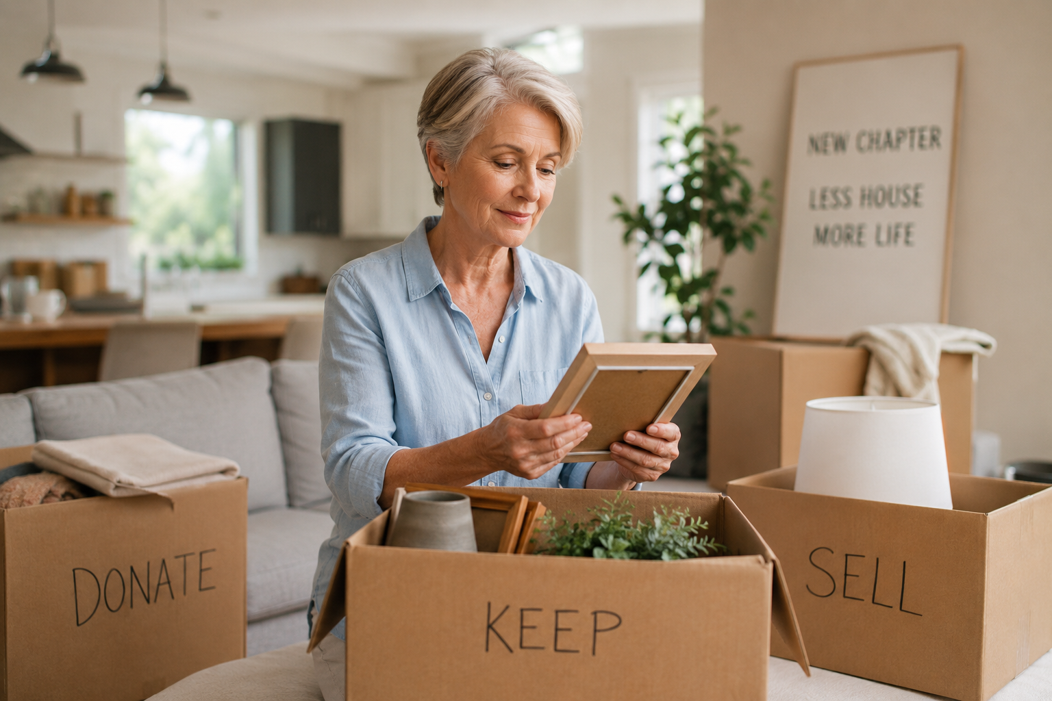 Ready for Less? A Practical Guide to Downsizing with Confidence header image.