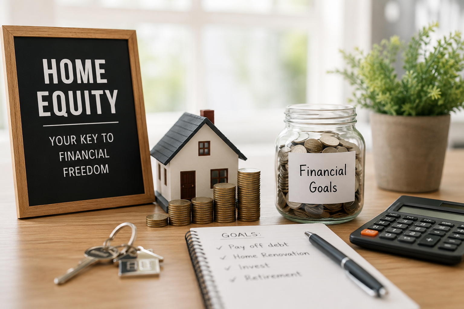Unlock the Power of Your Home Equity: A Smart Way to Reach Your Financial Goals header image.