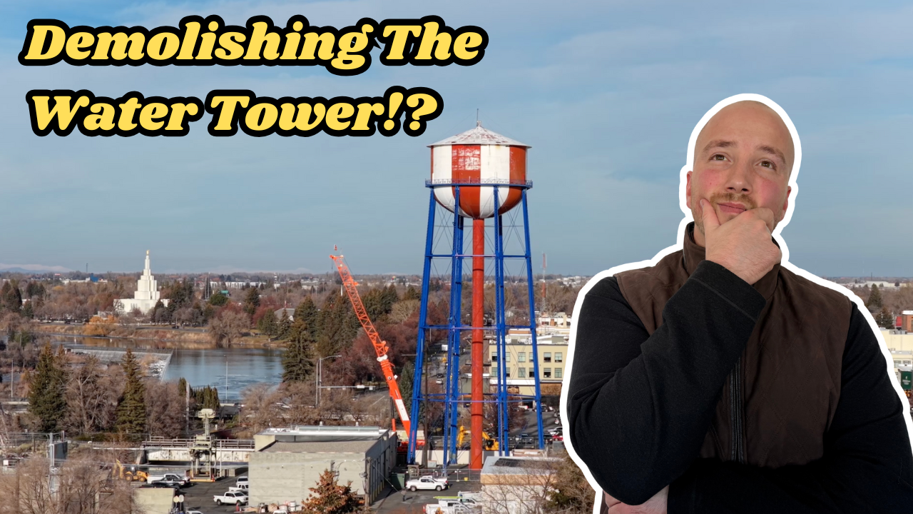 Why Idaho Falls Is Demolishing Its Historic 1937 Water Tower header image.