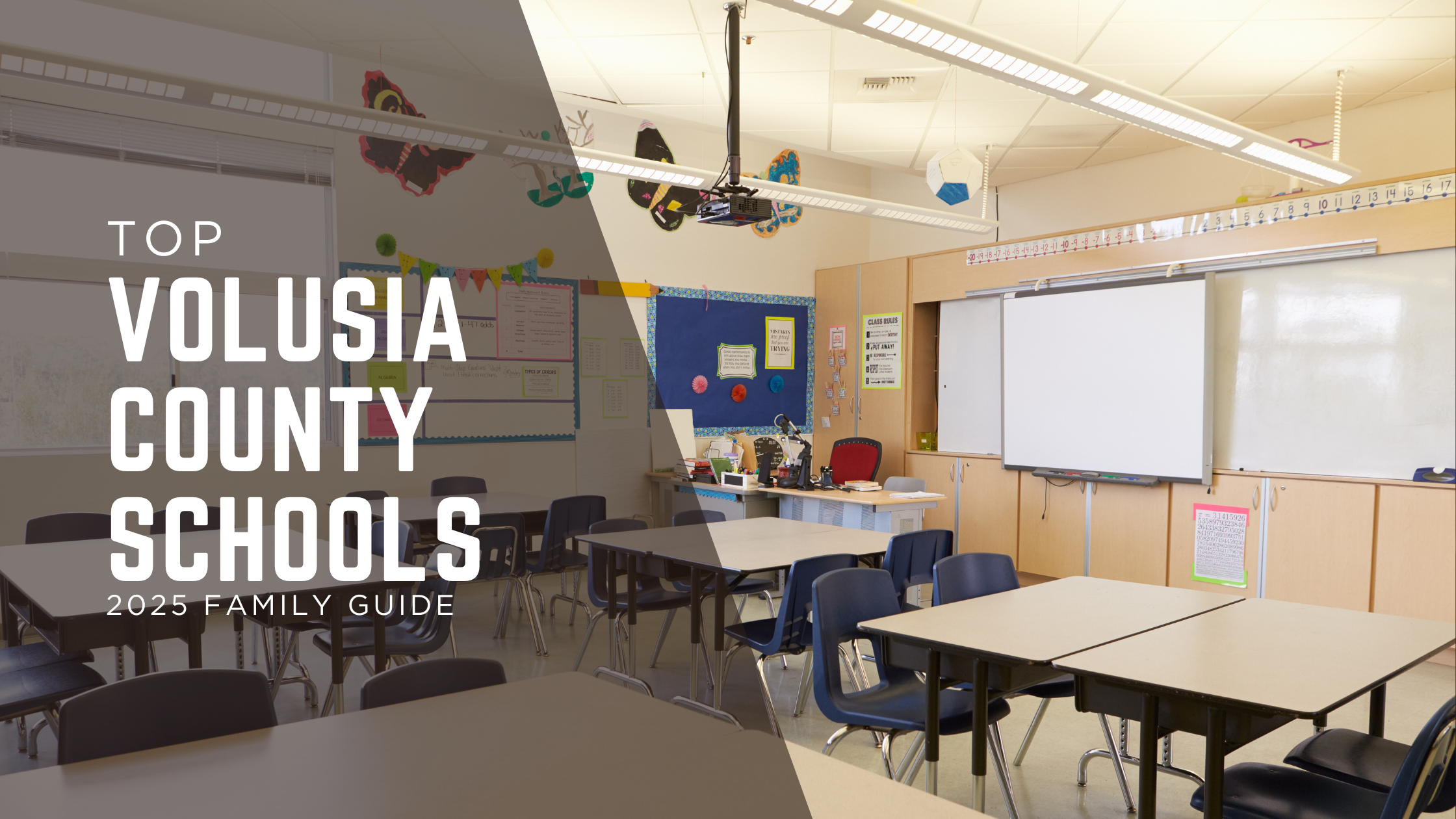 Top School Zones in Volusia County FL | 2025 Family Guide header image.