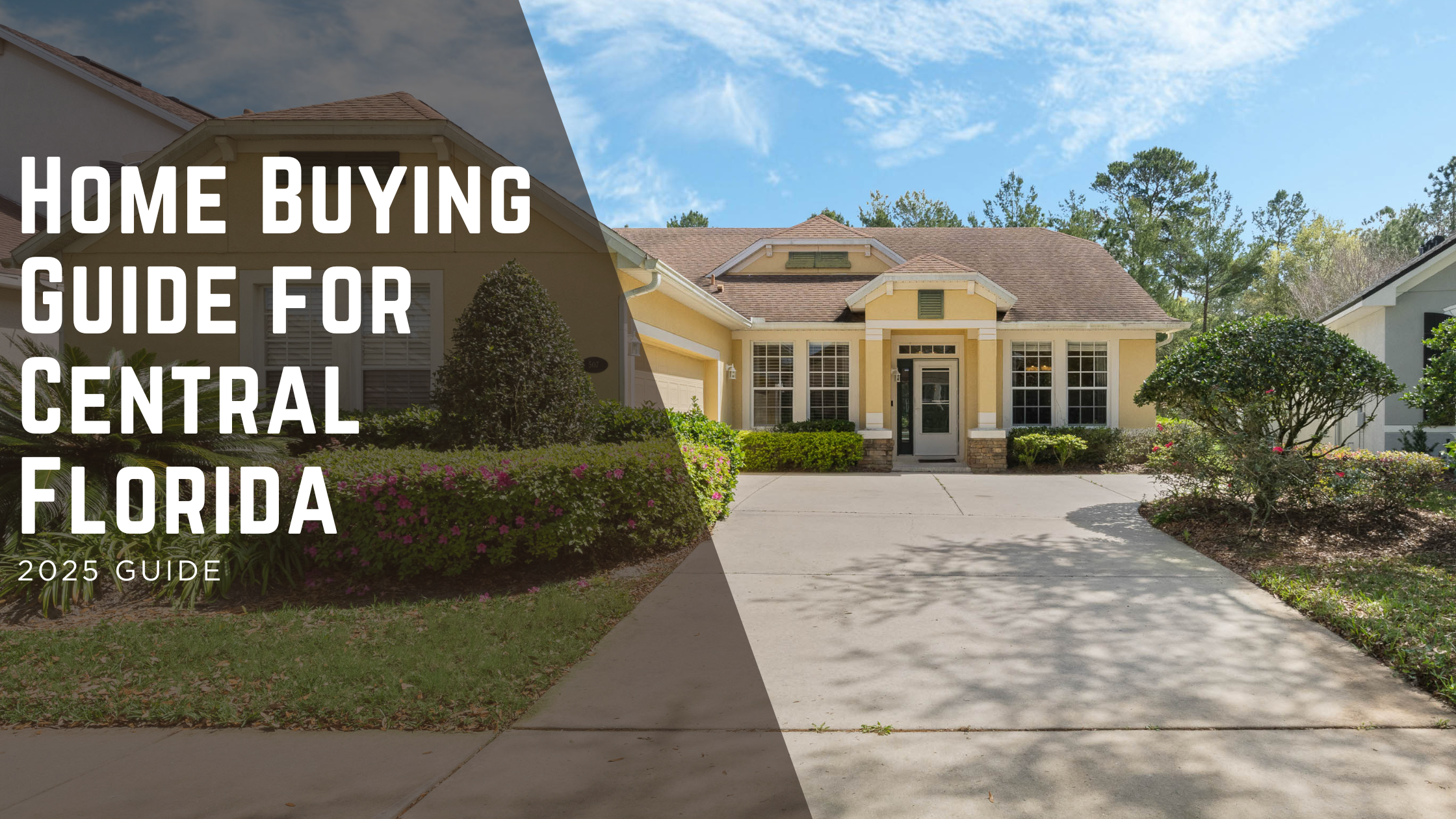 Home Buying Guide for Central Florida 2025 header image.