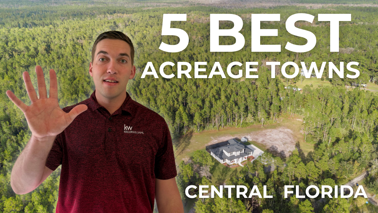 Top 5 Acreage Communities in Central Florida header image.