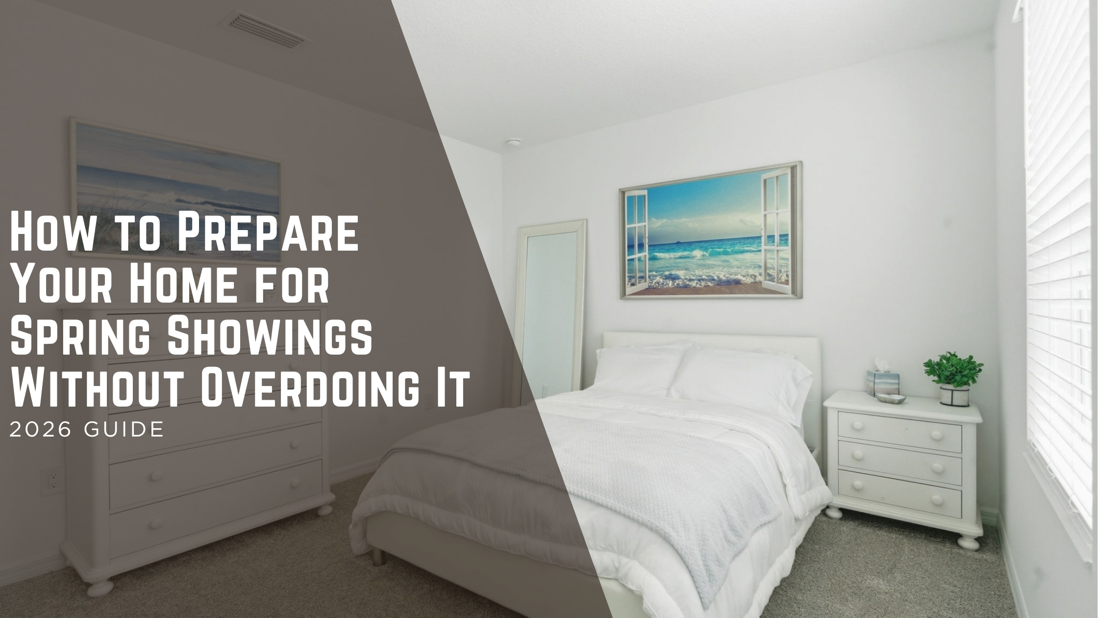How to Prepare Your Home for Spring Showings Without Overdoing It header image.