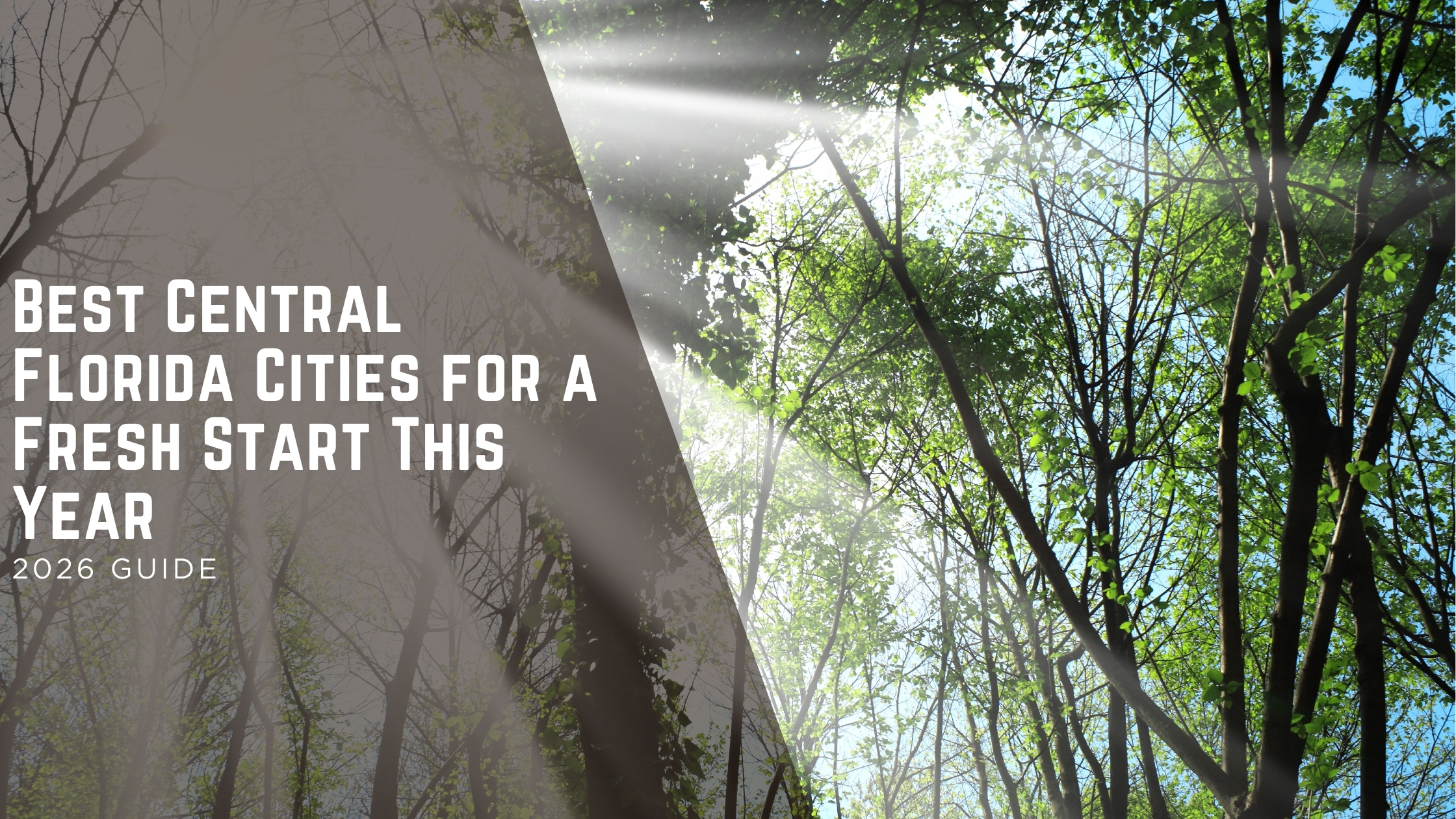 Best Central Florida Cities for a Fresh Start This Year header image.