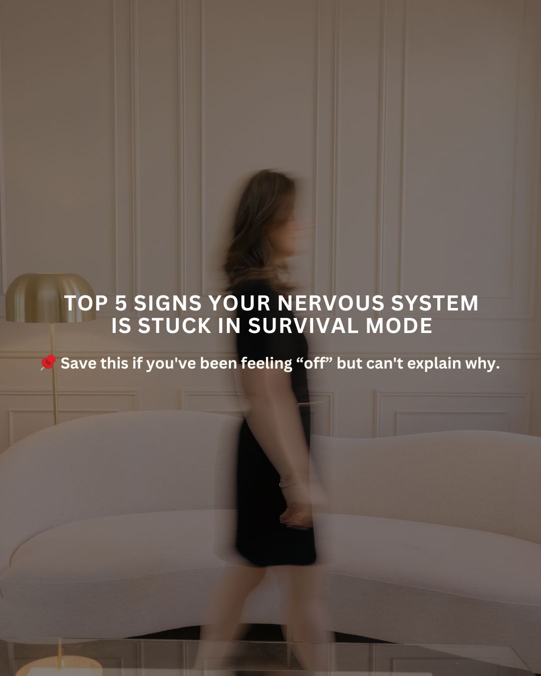 Top 5 Signs Your Nervous System is Stuck in Survival Mode header image.
