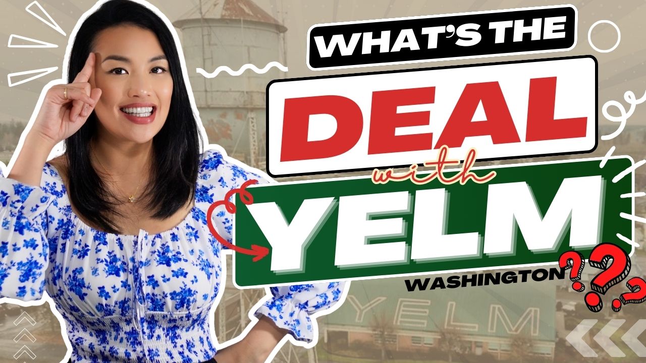 What's the deal with Yelm, Washington?! The SCOOP about Yelm WA - All about YELM header image.