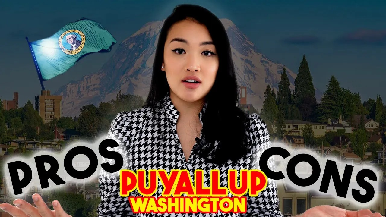 2023 Pros and Cons of Puyallup Washington state header image.