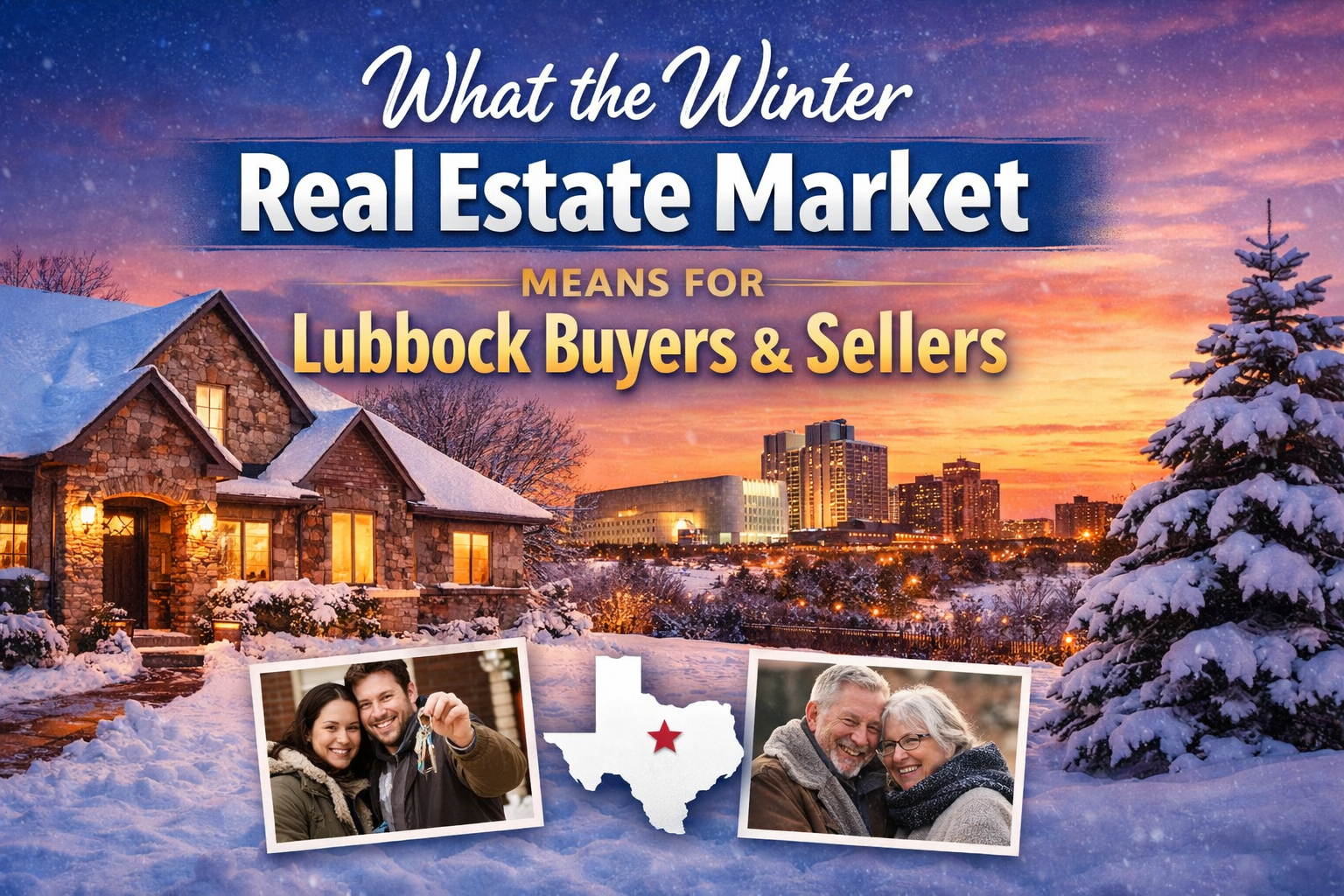 Winter Real Estate Market in Lubbock: Tips for Buyers & Sellers header image.