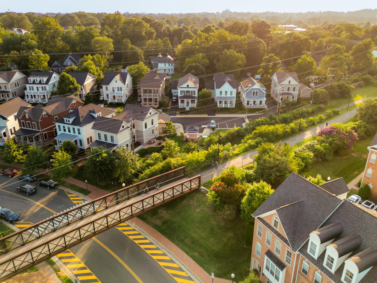 Homes for sale in Fairfax County, VA illustrating increased housing inventory and balanced market conditions in April 2025.