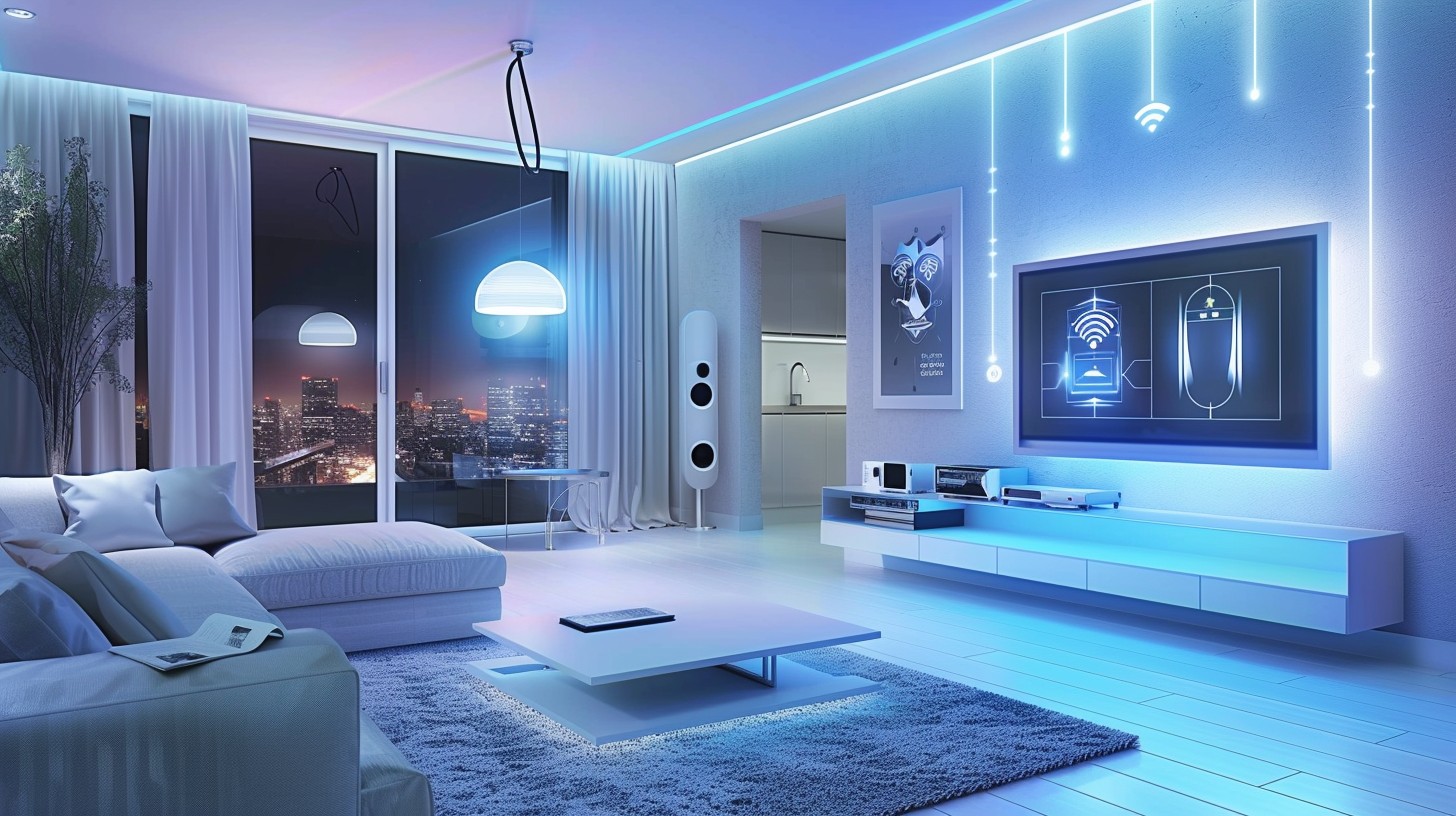 Modern smart home in Northern Virginia with energy-efficient and tech-savvy features in 2025.