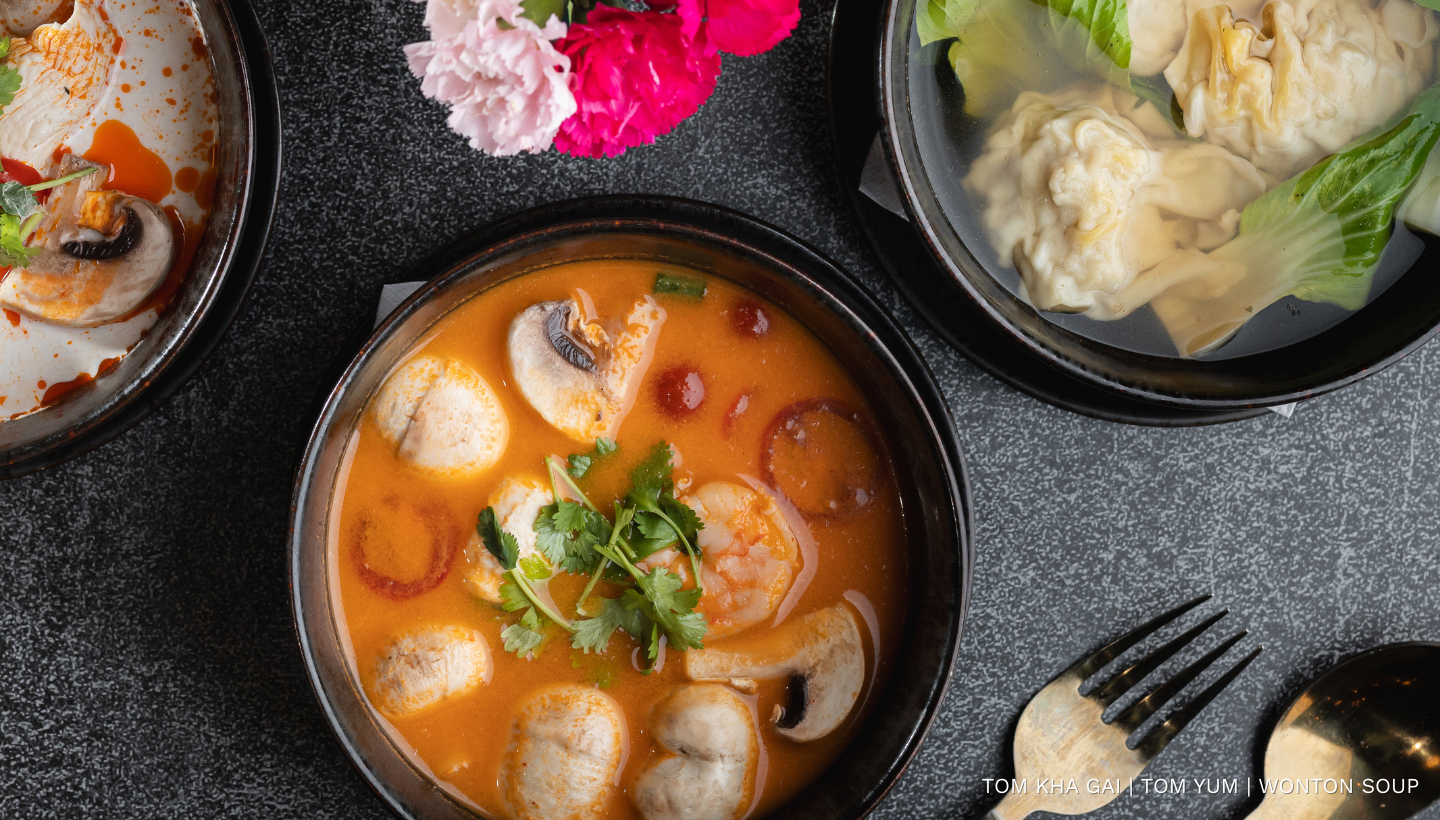 Tom yum pictured on Dok Khao’s official website, representing one of five restaurant brands expanding in Northern Virginia