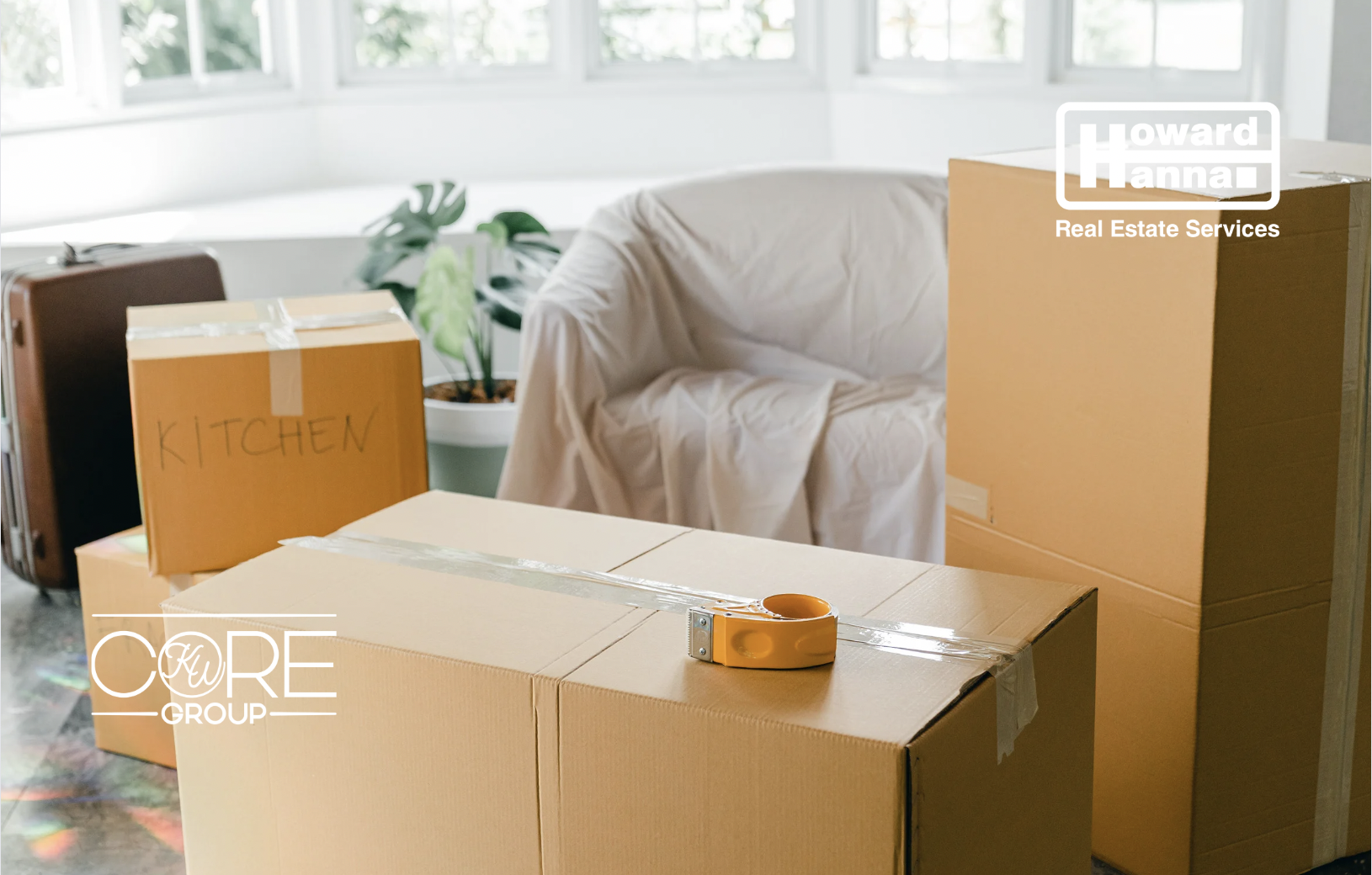 7 Places to Find Free Moving Boxes header image.