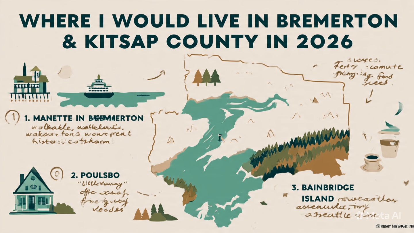 Where I Would Live in Bremerton & Kitsap County in 2026 header image.