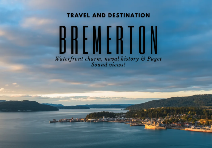The Ultimate Driving Tour of Bremerton, WA header image.