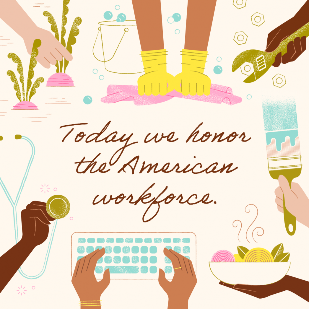 Honoring the American Workforce header image.