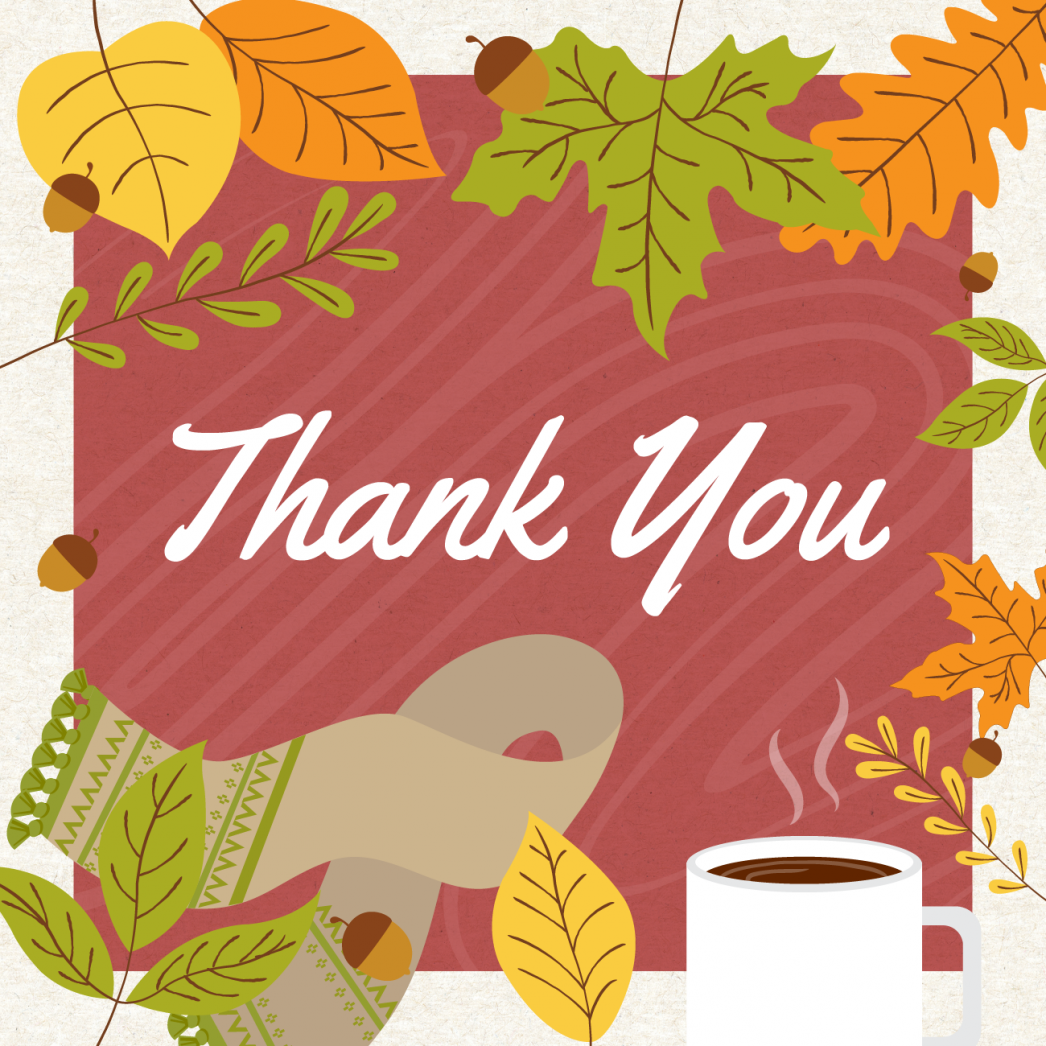 Thank You for Your Support header image.