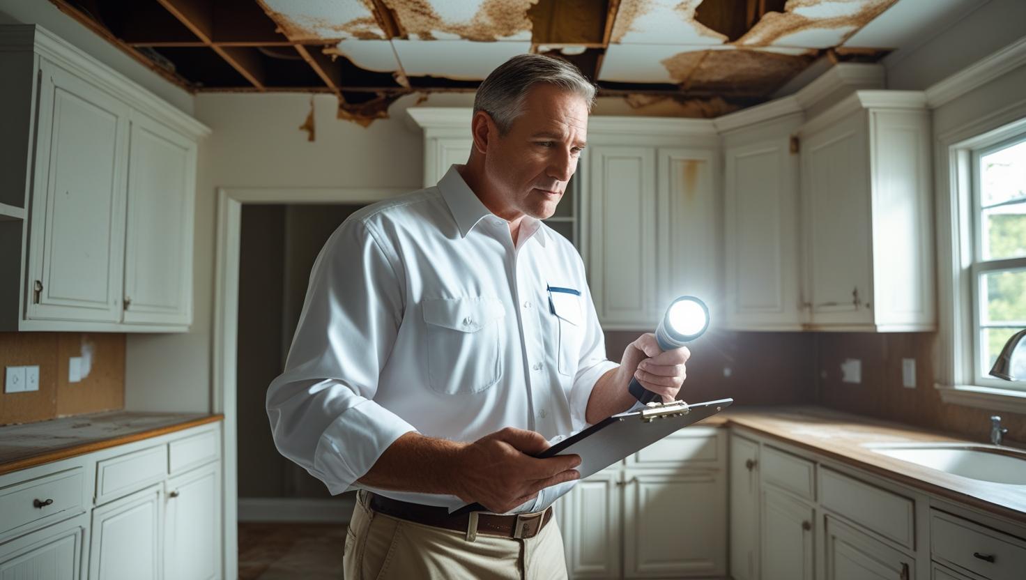 Home Inspection - Roof Leak