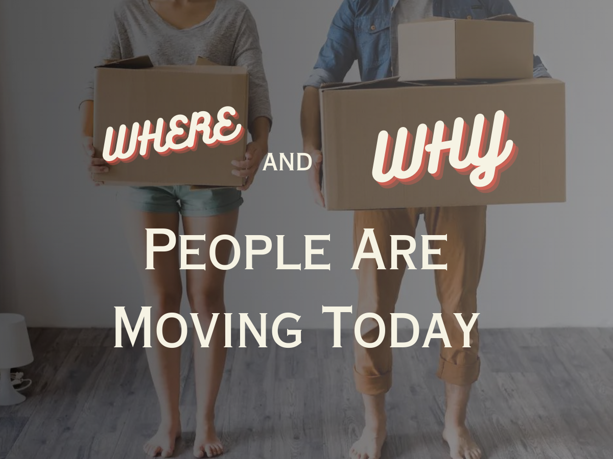 Where and Why People Are Moving Today. header image.