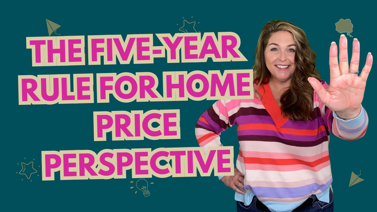The Five-Year Rule for Home Price Perspective header image.