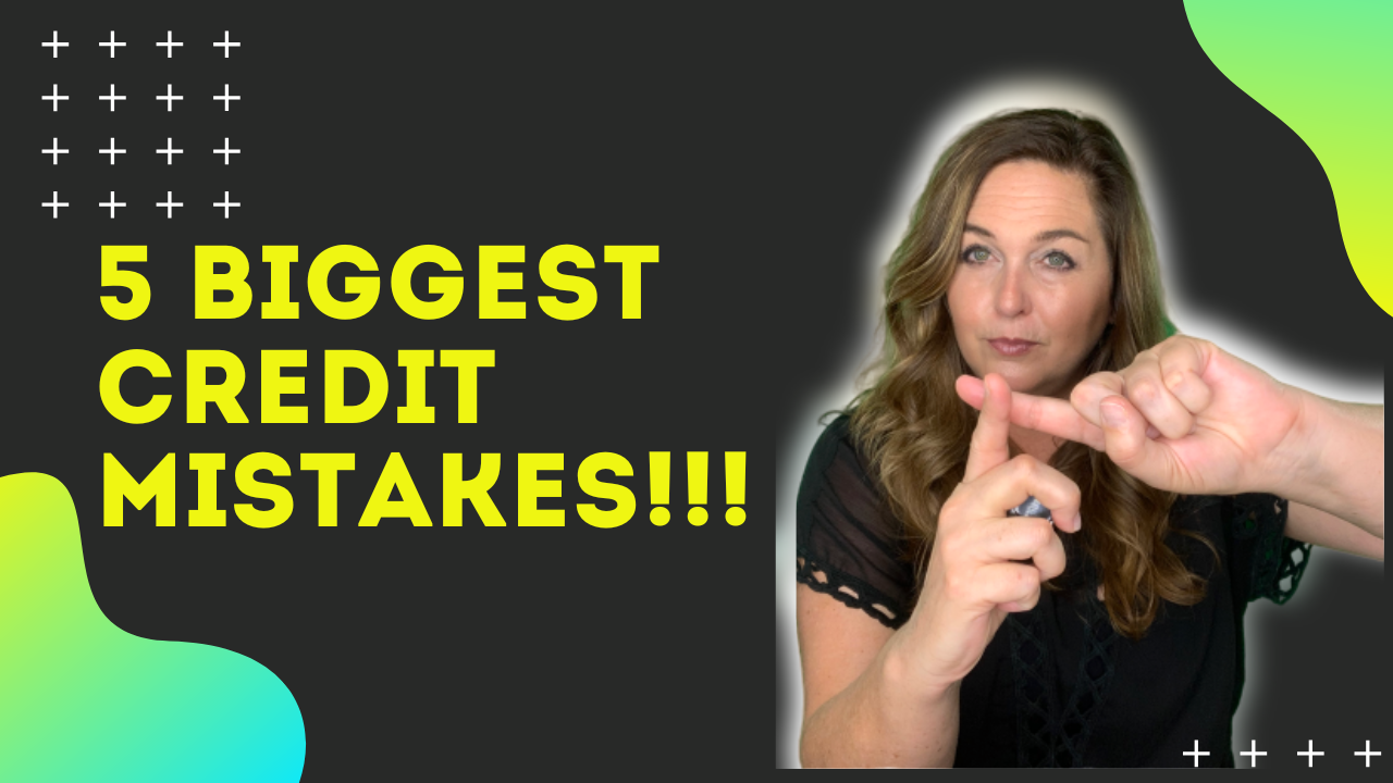 5 Biggest Credit Mistakes | Santa Maria, CA header image.