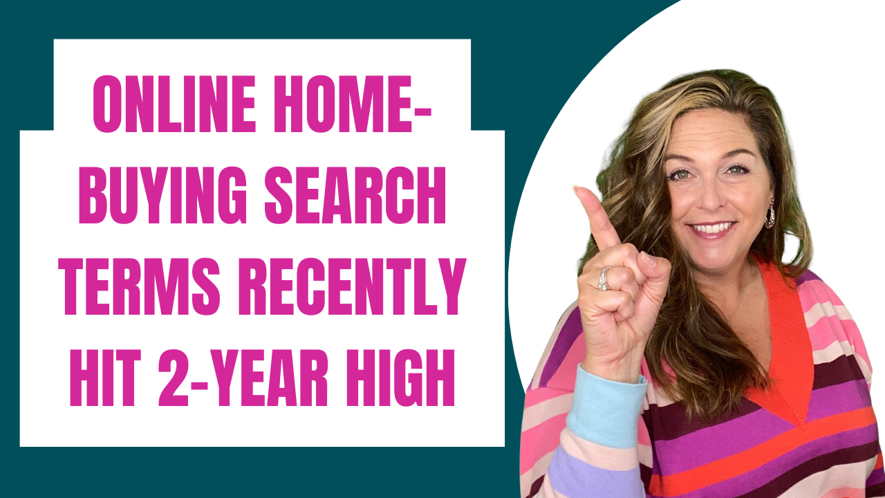 Online Home-Buying Search Terms Recently Hit 2-Year High header image.
