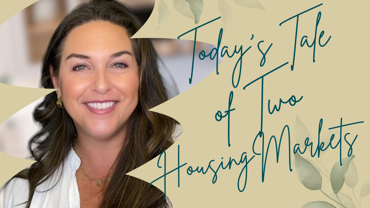 Today’s Tale of Two Housing Markets header image.