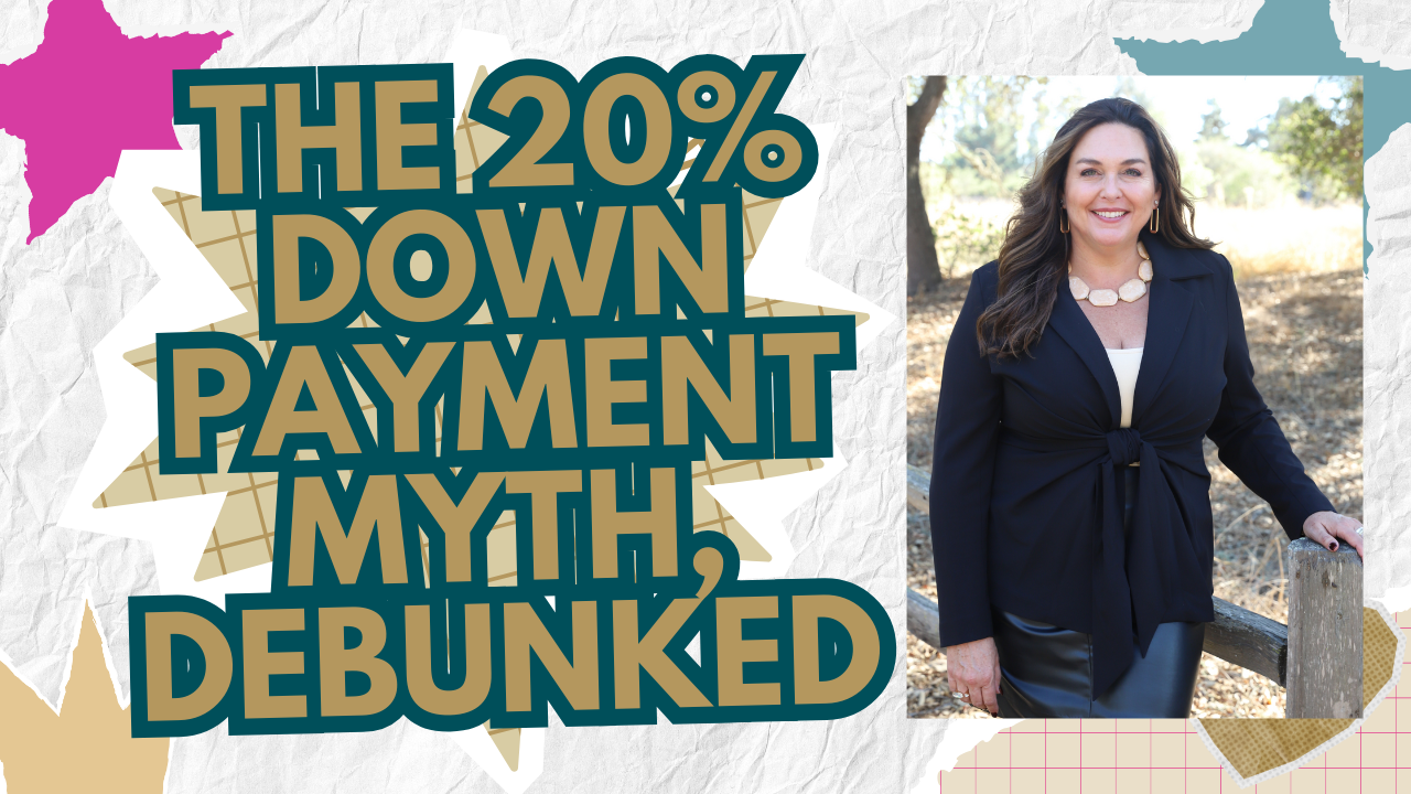 The 20% Down Payment Myth, Debunked header image.