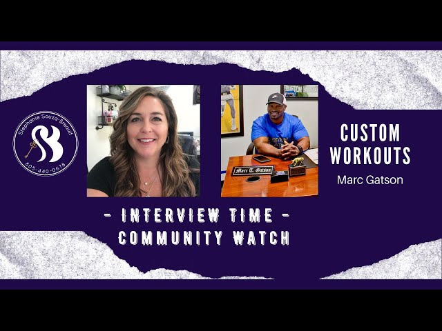 Interview with Gym Owner, Marc Gatson from Custom Workouts header image.