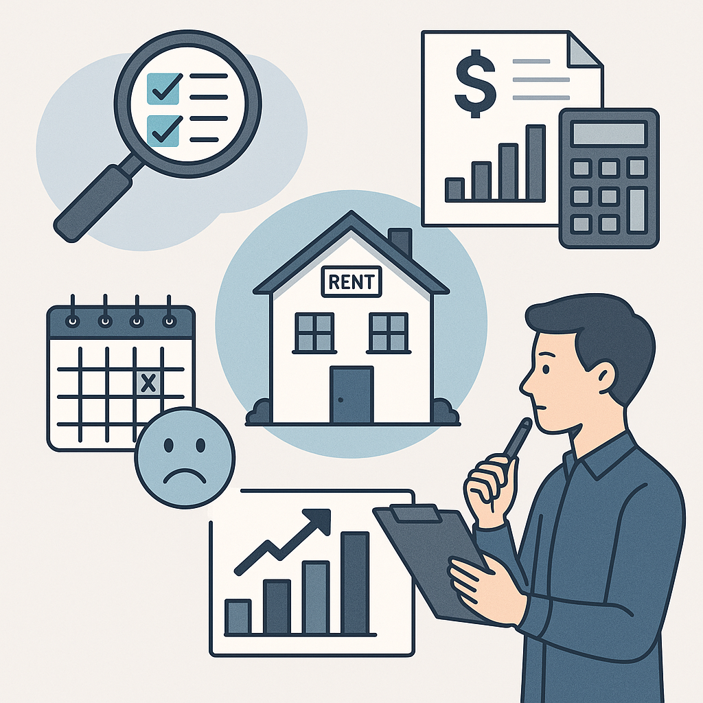 How to Evaluate Rental Property Cash Flow header image.