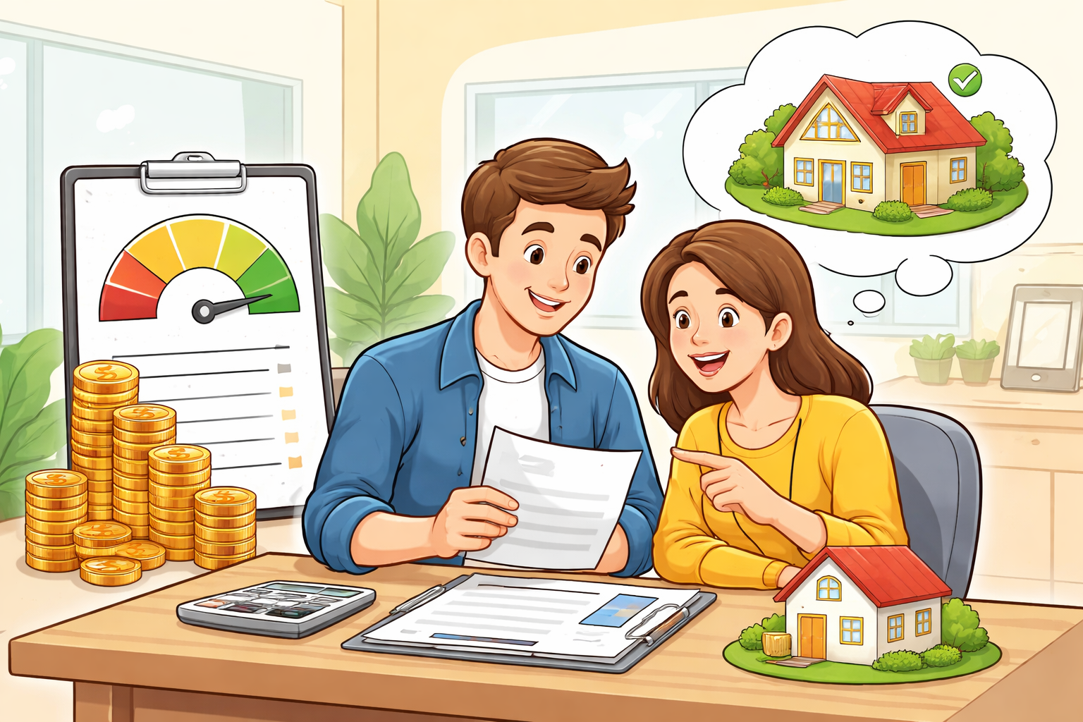 How Credit Scores Affect Your Home Loan header image.