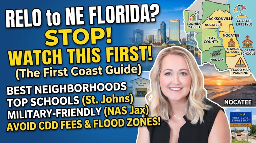 Moving to Northeast Florida? A Local Realtor’s Guide to Jacksonville, St. Johns, and Orange Park header image.