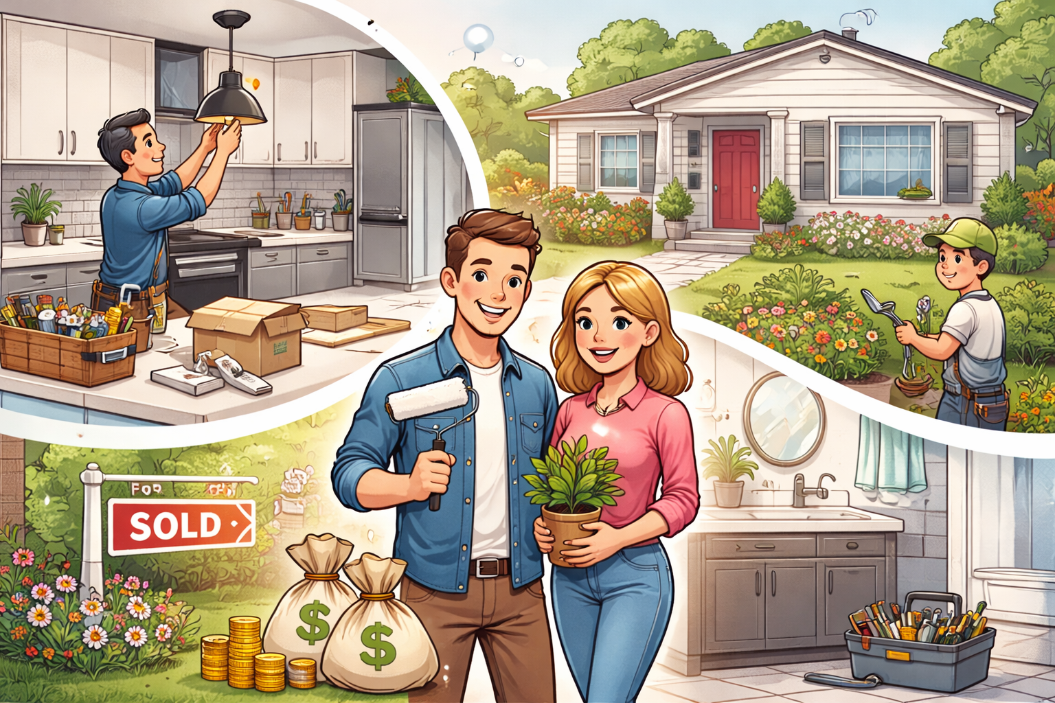 Simple Upgrades That Increase Your Home Value header image.