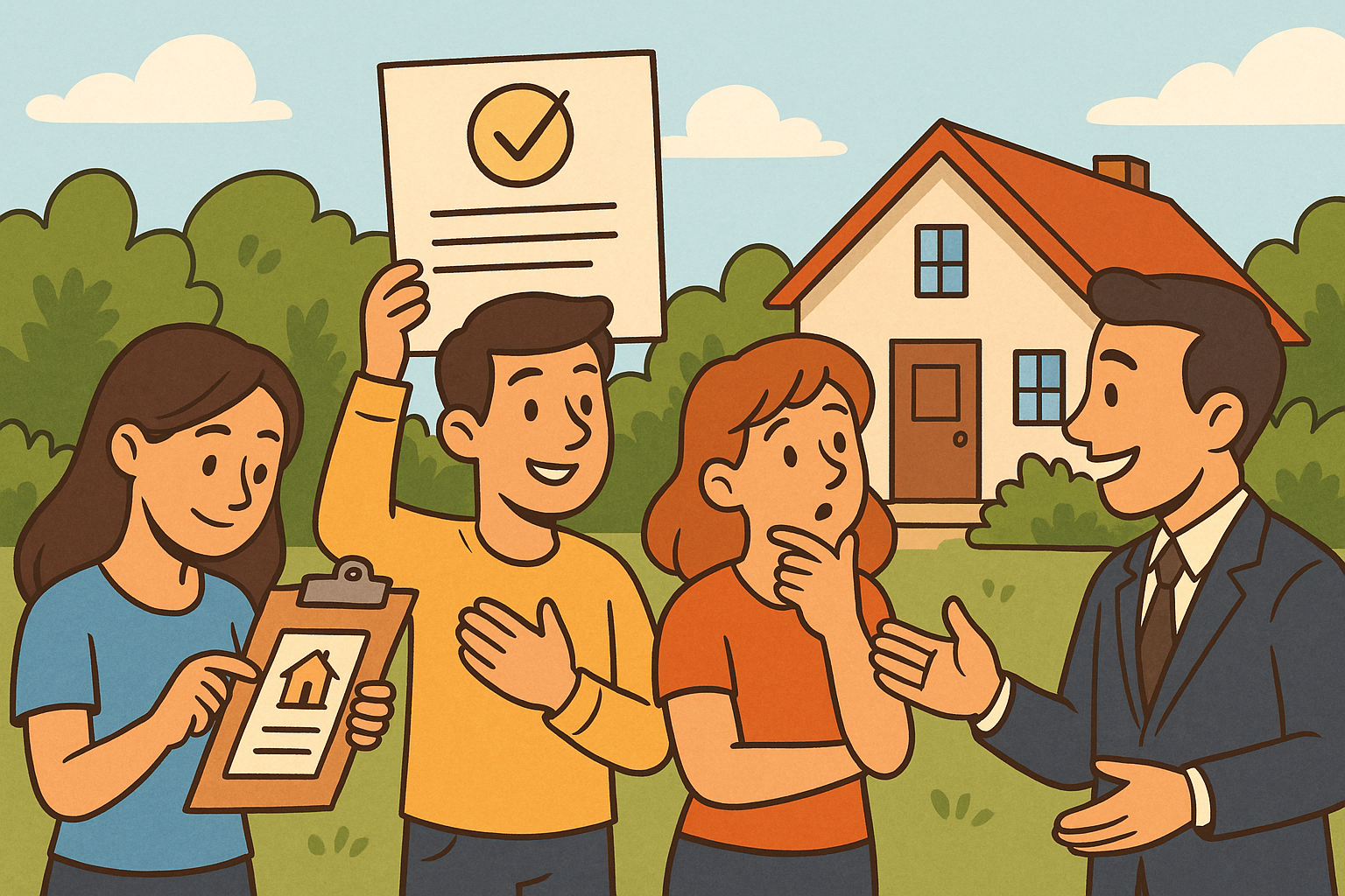 Before You Bid: 5 Things First-Time Buyers Must Understand header image.