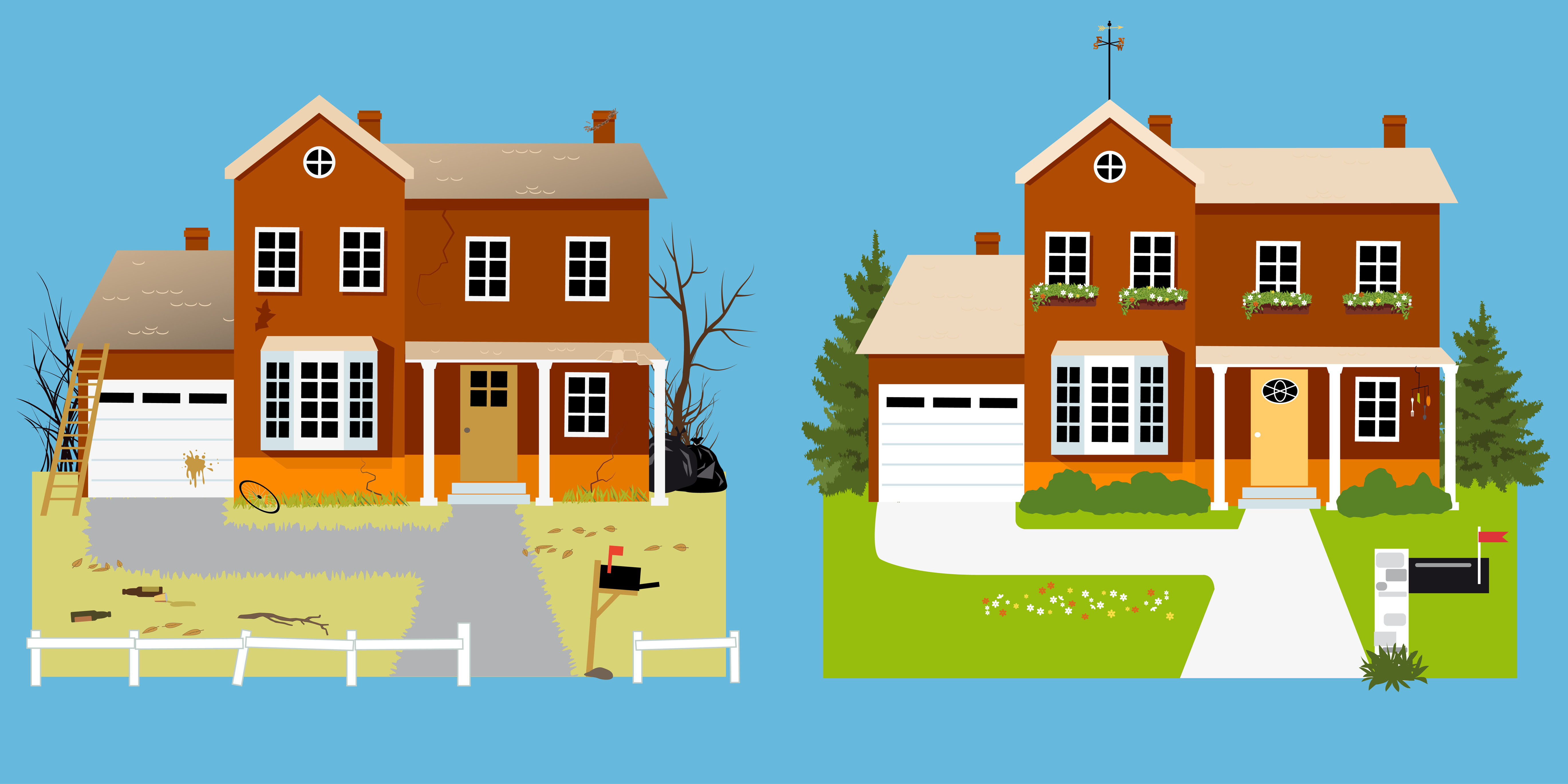 Spring Curb Appeal: Strategic ROI Upgrades header image.