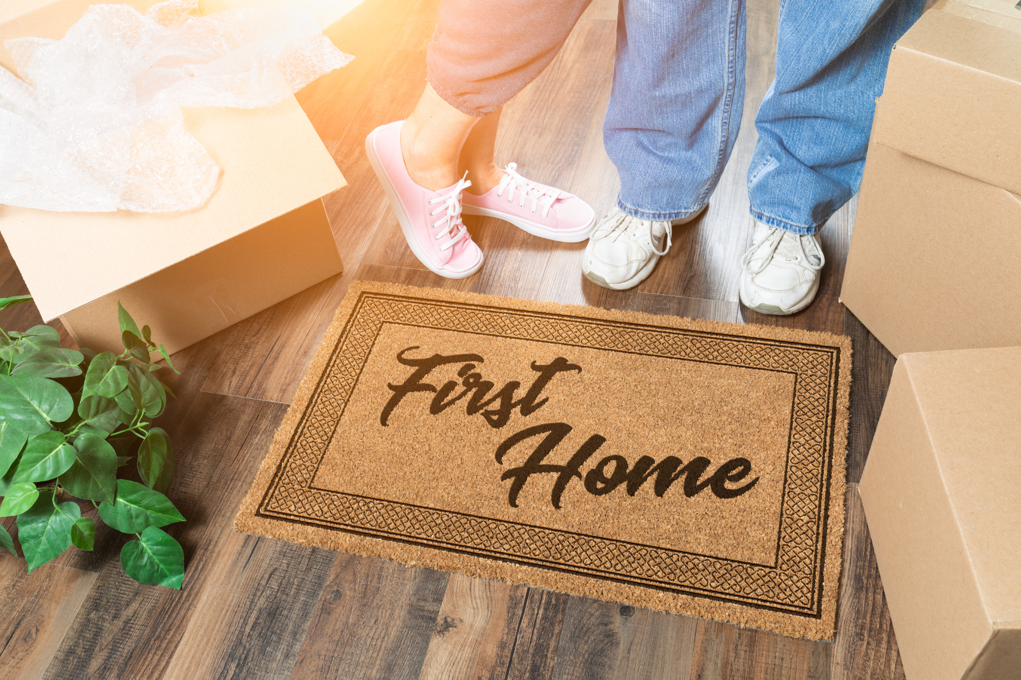 First Home Door Mat