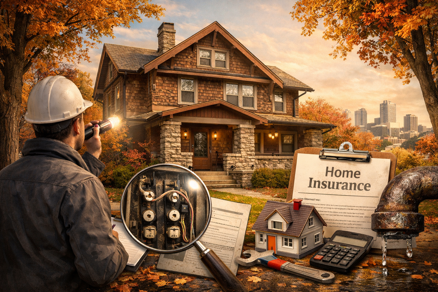 Buying an Older Home in Kansas City This Fall: What to Know About Inspections, Insurance, and Repair Costs header image.
