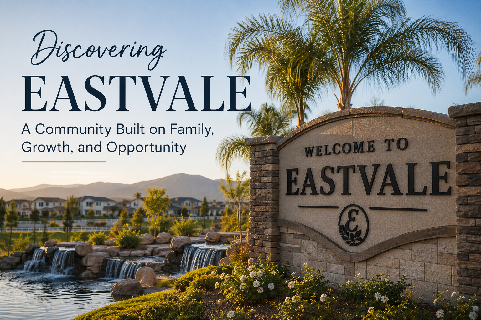Discovering Eastvale: Your Guide to Growth, Lifestyle, and Southern California Living header image.