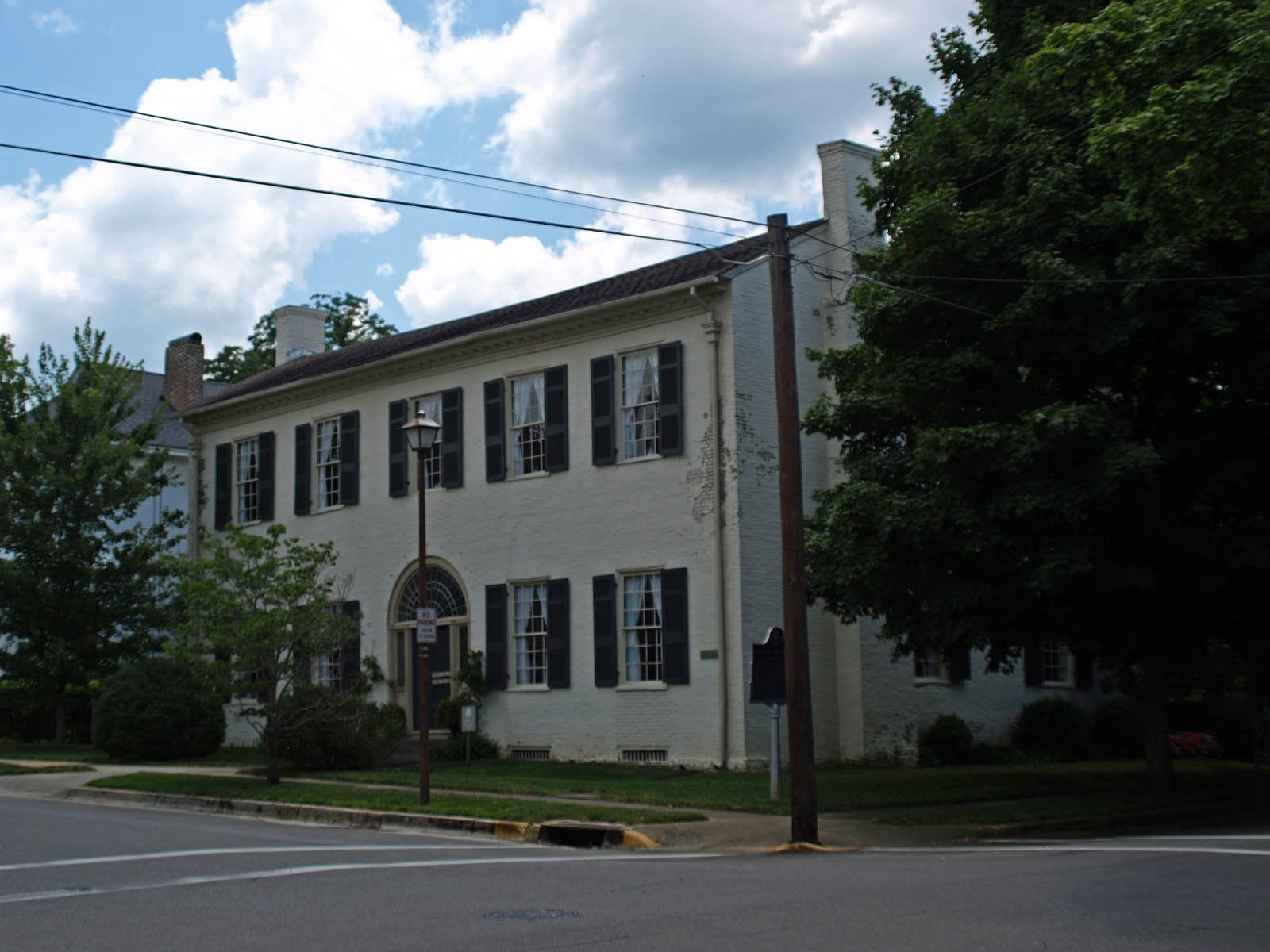 Historic Weeden House in the Twickenham district of Huntsville, Alabama