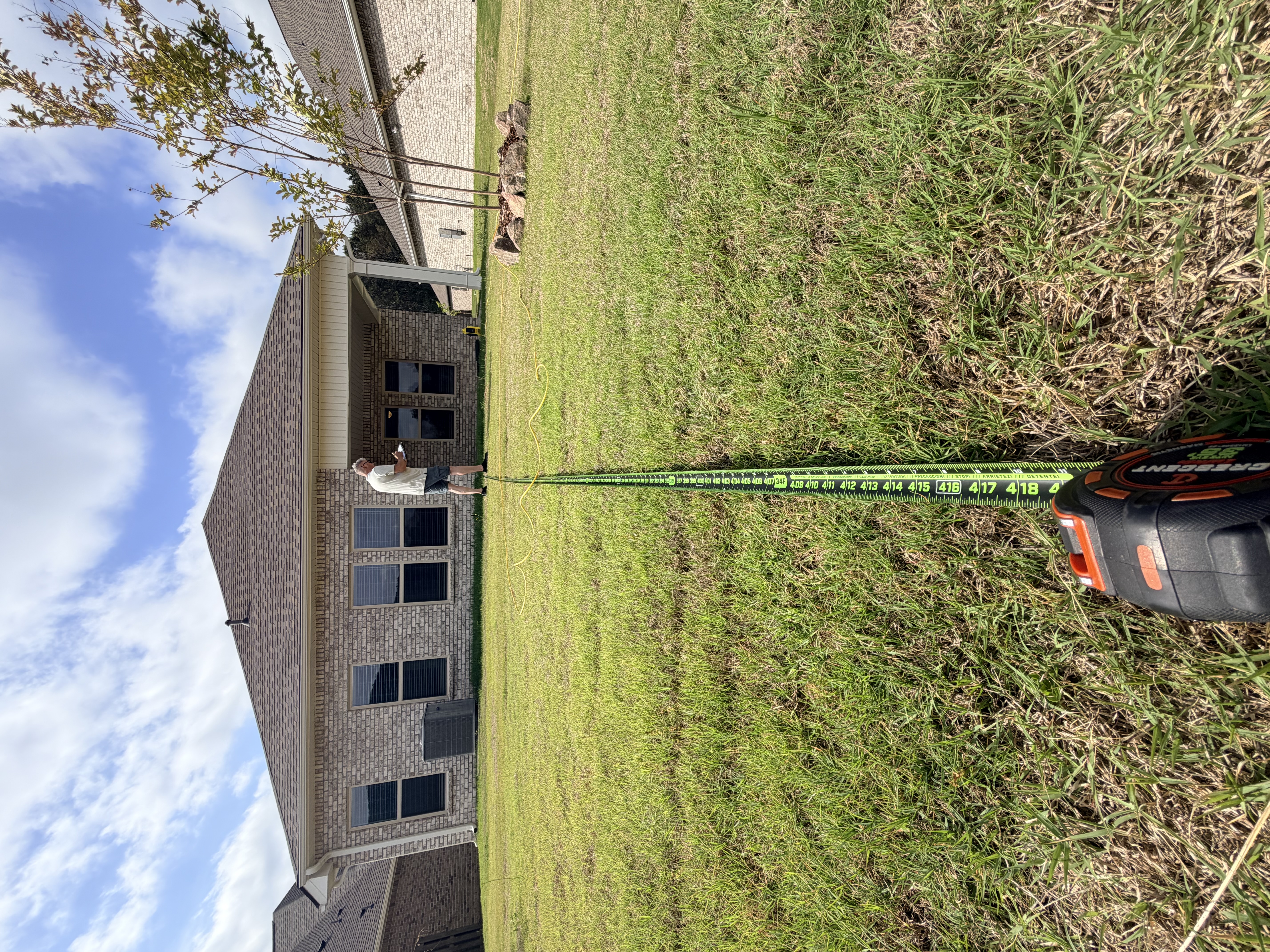 An altimeter and tape measure is all you need!