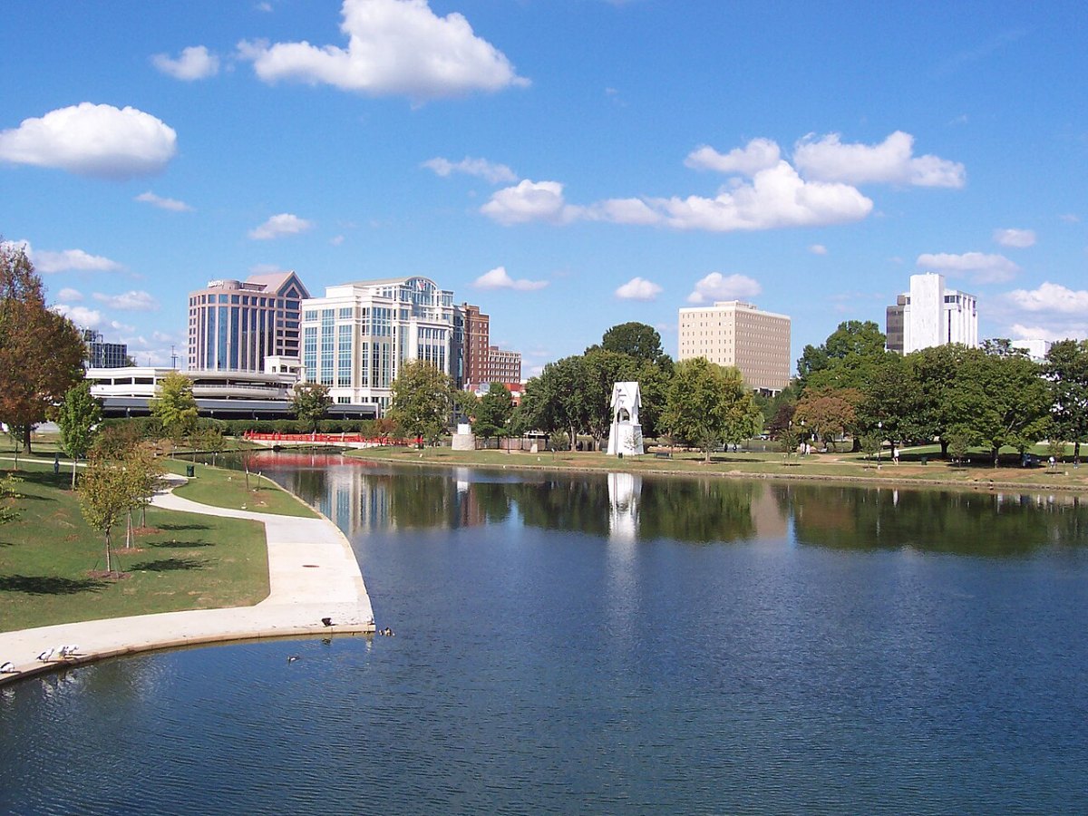 Downtown Huntsville Alabama skyline for the July 2026 Madison County housing market report
