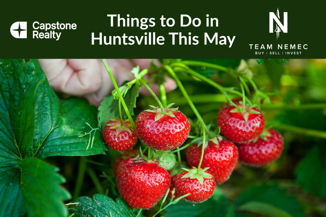 Best Things to Do in Huntsville This May header image.